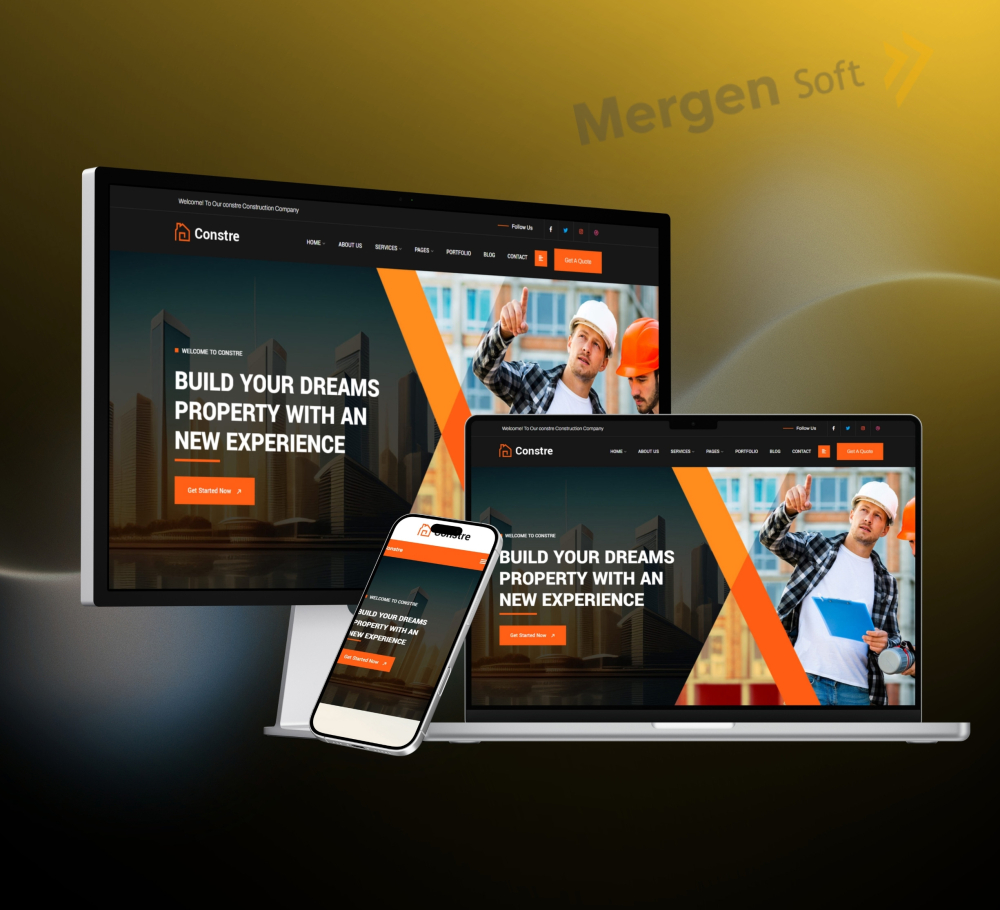 İnşaat / Mimarlık V1 Wordpress Tema